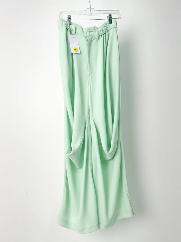 314 FRONT DRAPE PANTS - CREPE